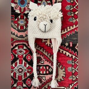 Andes Gifts Adult Alpaca Animal Hat